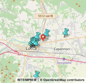 Mappa Via Ferdinando Simonetti, 55100 Lucca LU, Italia (2.68909)