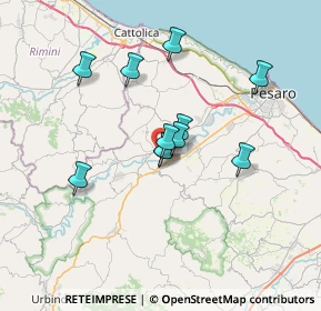 Mappa Sant'Angelo In Lizzola, 61020 Montecchio PU, Italia (5.57727)