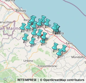 Mappa Sant'Angelo In Lizzola, 61020 Montecchio PU, Italia (11.04)