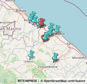 Mappa Sant'Angelo In Lizzola, 61020 Montecchio PU, Italia (10.694)