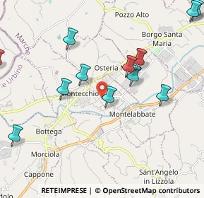 Mappa Sant'Angelo In Lizzola, 61020 Montecchio PU, Italia (2.44667)