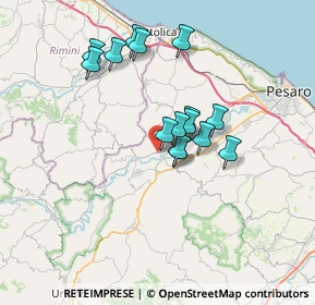 Mappa Strada Re dei Gatti, 61020 Montecchio PU, Italia (5.862)