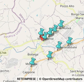 Mappa Via A. Rampi, 61020 Sant'Angelo in Lizzola PU, Italia (1.98833)