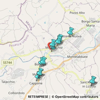 Mappa Via A. Rampi, 61020 Sant'Angelo in Lizzola PU, Italia (2.00308)