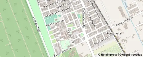 Mappa Viareggio