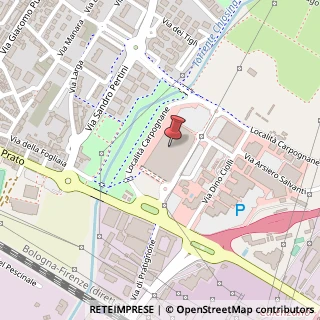 Mappa Via di Prato, 145, 50041 Calenzano, Firenze (Toscana)