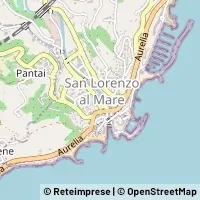 Map San Lorenzo al Mare