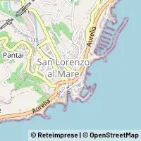 Mapa San Lorenzo al Mare