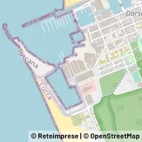 Mapa Viareggio