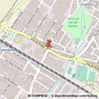 Mappa Via di Capalle, 2, 50041 Calenzano, Firenze (Toscana)