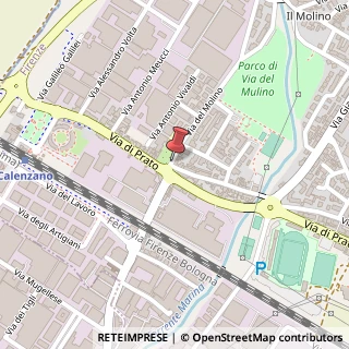 Mappa Via del Molino,  157, 50041 Calenzano, Firenze (Toscana)