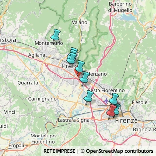Mappa Via dell'Agio, 59100 Prato PO, Italia (6.69909)