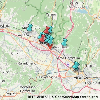 Mappa Via dell'Agio, 59100 Prato PO, Italia (5.42667)