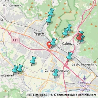 Mappa Via dell'Agio, 59100 Prato PO, Italia (4.89385)