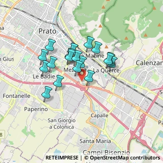 Mappa Via dell'Agio, 59100 Prato PO, Italia (1.4255)