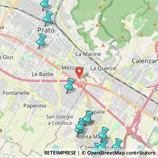 Mappa Via dell'Agio, 59100 Prato PO, Italia (3.3825)