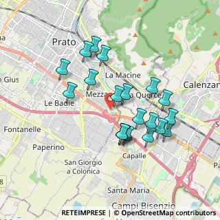 Mappa Via dell'Agio, 59100 Prato PO, Italia (1.7085)