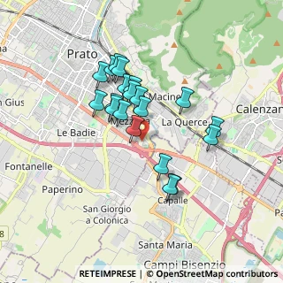 Mappa Via dell'Agio, 59100 Prato PO, Italia (1.481)