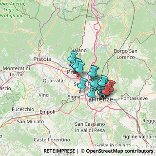 Mappa Via dell'Agio, 59100 Prato PO, Italia (9.5475)