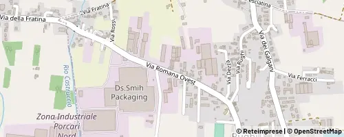 Mappa Porcari