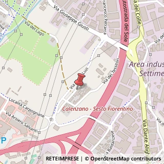 Mappa Via Vincenzo Monti, 63, 50041 Calenzano, Firenze (Toscana)