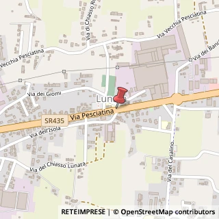Mappa Via Pesciatina, 123, 55010 Capannori, Lucca (Toscana)