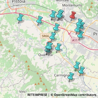 Mappa Via Giovanni Bernini, 51039 Quarrata PT, Italia (4.3985)