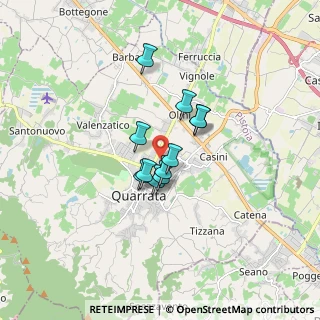 Mappa Via Filippo Brunelleschi, 51039 Quarrata PT, Italia (1.07364)