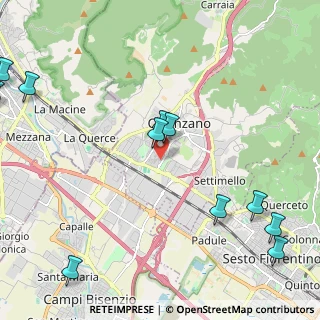 Mappa Via degli Orti, 50041 Calenzano FI, Italia (3.00273)