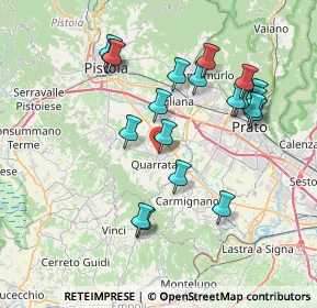 Mappa 269, 51039 Quarrata PT, Italia (7.69)