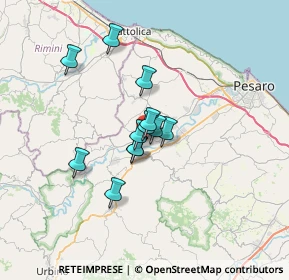 Mappa Viale Roma 19 61022 Montecchio, 61020 Montecchio PU, Italia (4.57083)