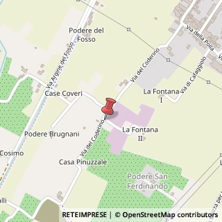 Mappa Via del Coderino, 3, 59100 Prato, Prato (Toscana)