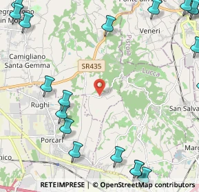 Mappa Via di S. Martino, 55010 Capannori LU, Italia (3.5905)