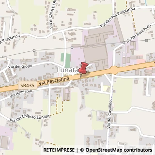 Mappa Via Pesciatina, 196, 55012 Capannori, Lucca (Toscana)