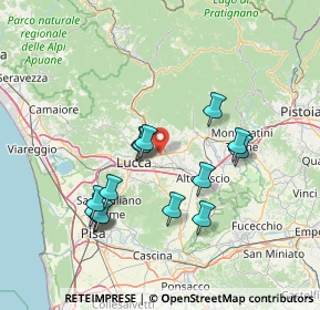 Mappa Via Pesciatina, 55012 Lucca LU, Italia (14.234)