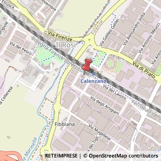 Mappa Via del Lavoro, 11, 50041 Calenzano, Firenze (Toscana)