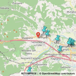 Mappa Via Fregionaia, 55100 Lucca LU, Italia (3.25)