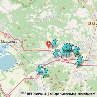 Mappa Via Fregionaia, 55100 Lucca LU, Italia (4.00429)