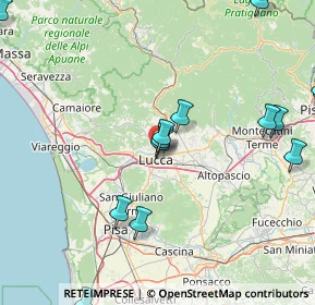 Mappa Foro Boario, 55100 Lucca LU, Italia (25.74421)