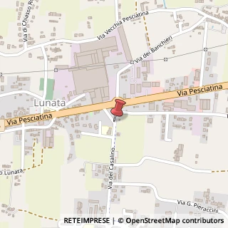 Mappa Via del Casalino,  1, 55010 Capannori, Lucca (Toscana)