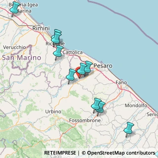 Mappa Via Marche, 61022 Vallefoglia PU, Italia (19.92091)