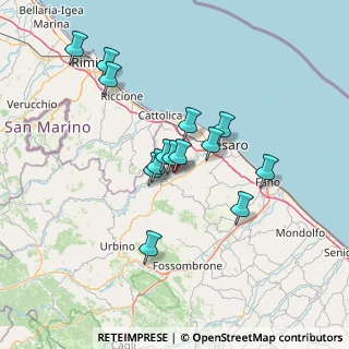 Mappa Via Marche, 61022 Vallefoglia PU, Italia (11.98143)