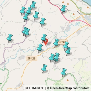 Mappa Via Marche, 61022 Vallefoglia PU, Italia (4.802)
