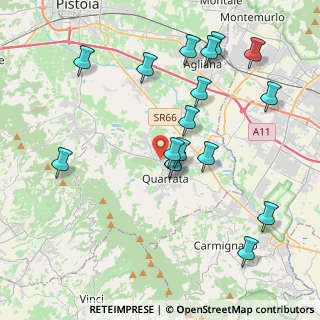 Mappa Via Asti, 51039 Quarrata PT, Italia (4.29706)
