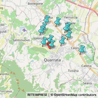 Mappa Via Asti, 51039 Quarrata PT, Italia (1.5375)