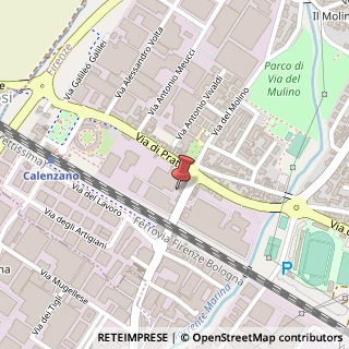 Mappa Via DI Capalle, 14, 50041 Calenzano, Firenze (Toscana)