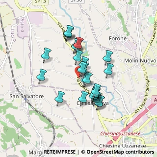 Mappa Via Del Giglio, 51017 Pescia PT, Italia (0.732)