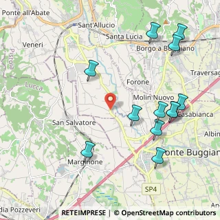 Mappa Via Del Giglio, 51017 Pescia PT, Italia (2.465)