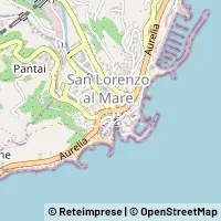 Karte San Lorenzo al Mare