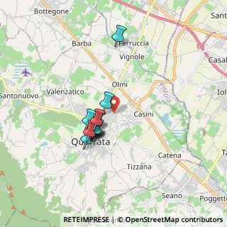 Mappa Via Piero della Francesca, 51039 Quarrata PT, Italia (1.37167)